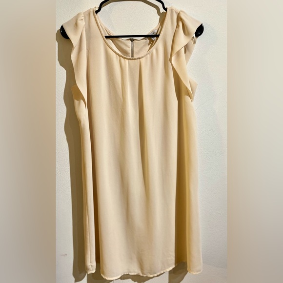 Naked Zebra Dress color Cream - Picture 1 of 4